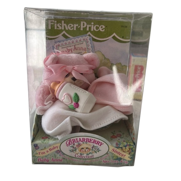 Mattel Other - Vintage 1999 Briarberry Baby Anna Small Plush Bear